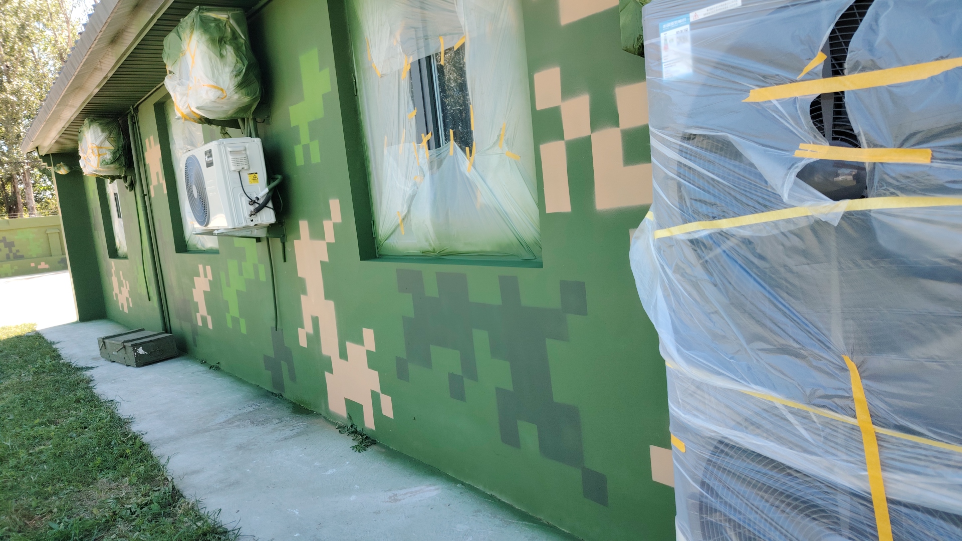 新疆外墙迷彩漆施工多少钱 伪装迷彩漆